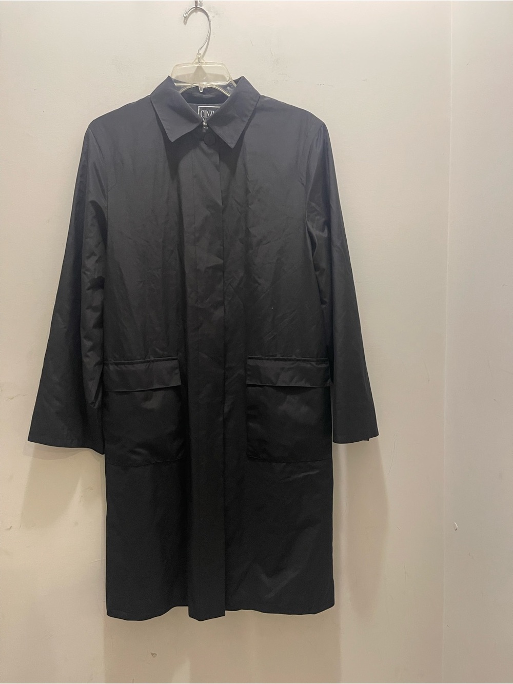 Cinzia Rocco Lightweight Silkblend Raincoat